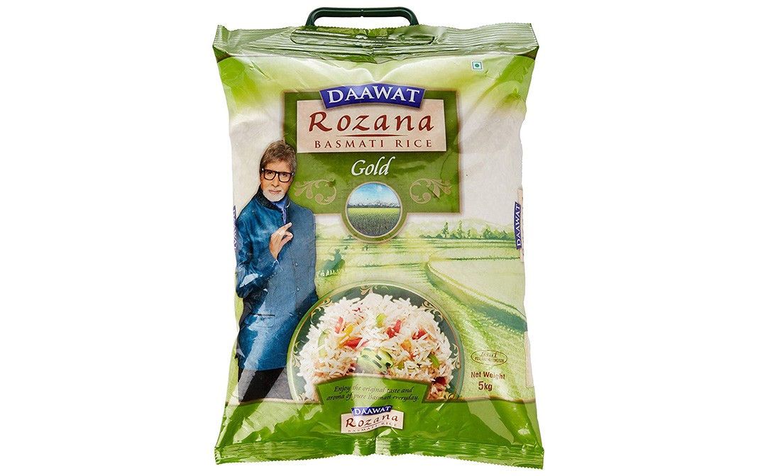 Daawat Rozana Basmati Rice Gold Pack 5 kilogram Reviews Nutrition